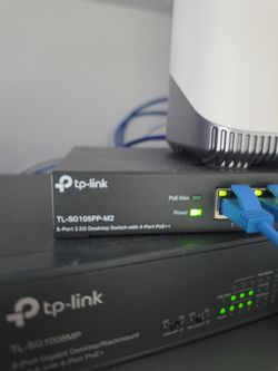 TP-Link TL-SG105PP-M2 - 5 Port 2.5 Gigabit