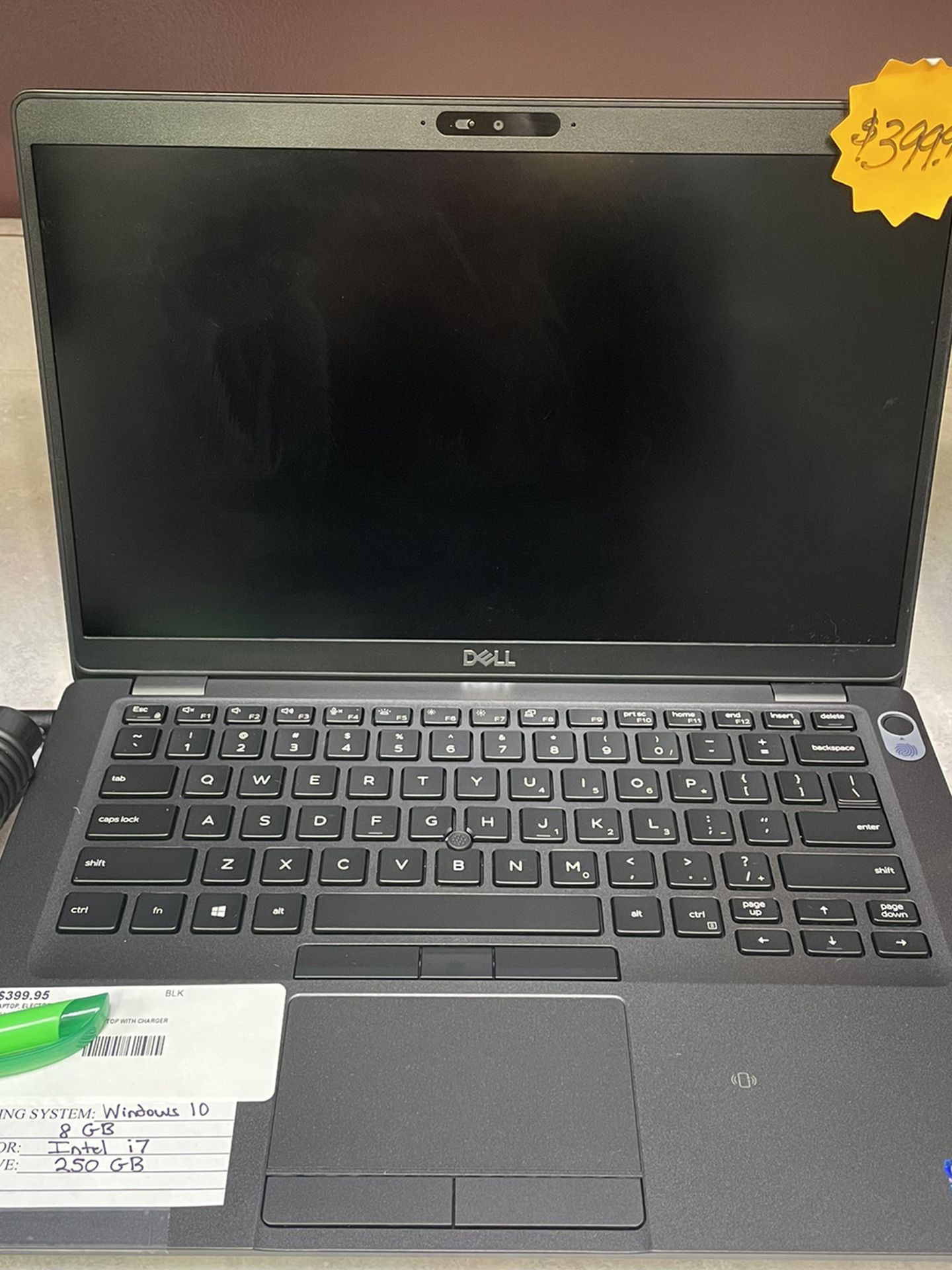 Dell Latitude 5400 windows 10 laptop w/ charger 212965-1