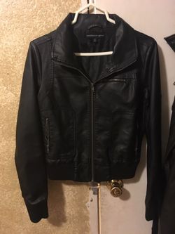Leather jacket