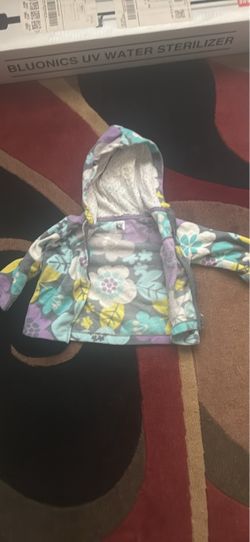Baby Floral Hoodie Jacket