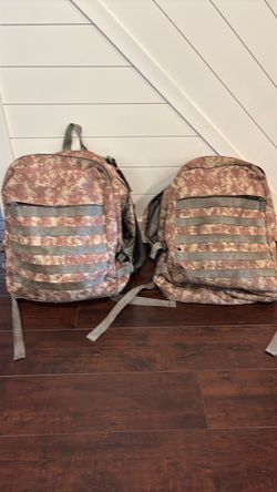 Outdoor camo backpacks
