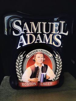 Samuel Adams Boston Lager Beer Bar Light