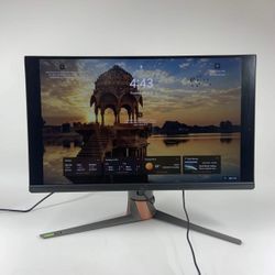 ASUS ROG Swift 360Hz 27” 1440P HDR Gaming Monitor (PG27AQN) - QHD (2560 x 1440), Fast IPS, 1ms, G-SYNC, Eye Care, HDMI, DisplayPort, USB, Ergonomic De