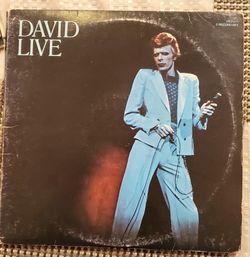 David Live, David Bowie 2 Record Vinyl