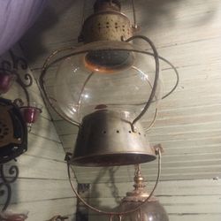 Glass Globe Railroad Lantern