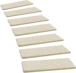 PURE ERA Carpet Stair Treads Ultra Plush Soft Indoor Stair Protectors Pet-Friendly Non-Slip Skid Resistant #3769GUP1