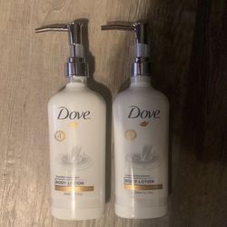 Dove body lotion