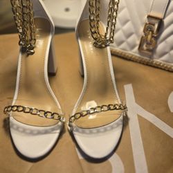 White High Heels