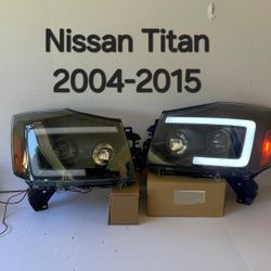 Nissan Titan 2004-2015 Headlights 
