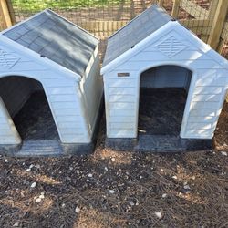 2 EXTRA LARGE DOG HOMES