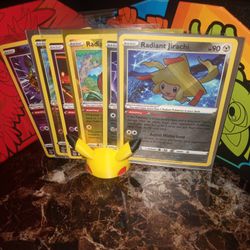 Pokemon 6 Radiant Card Bundle All Nm Condition