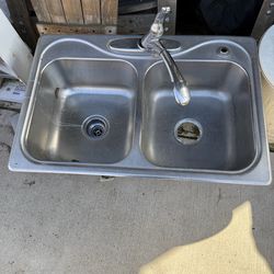 Free Stainless Steel Kitchen Sink