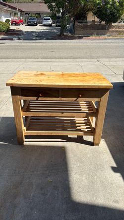 Wood table