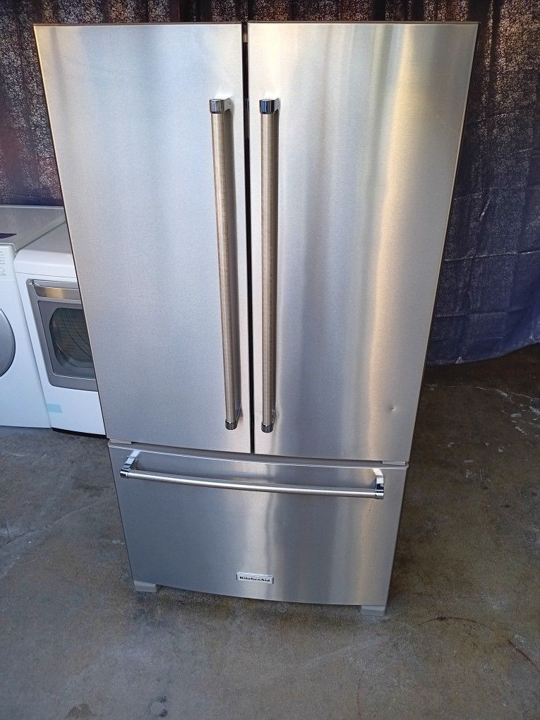 Kitchen Aid Refrigerator Stainless Steel 