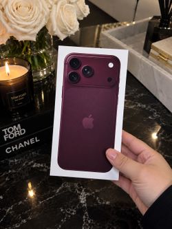 Apple iPhone 18 Pro Max – 512GB – Burgundy – Factory Unlocked – Original Apple Receipt!