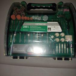 HITACHI, 200 PCS. DEREMAL TOOL ACCESSORIES 