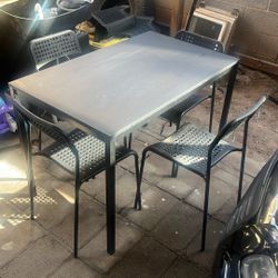 Table And Chairs 