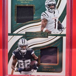 2024 Panini Immaculate Dual Jerseys Patch - Ja'Marr Chase & CeeDee Lamb /49