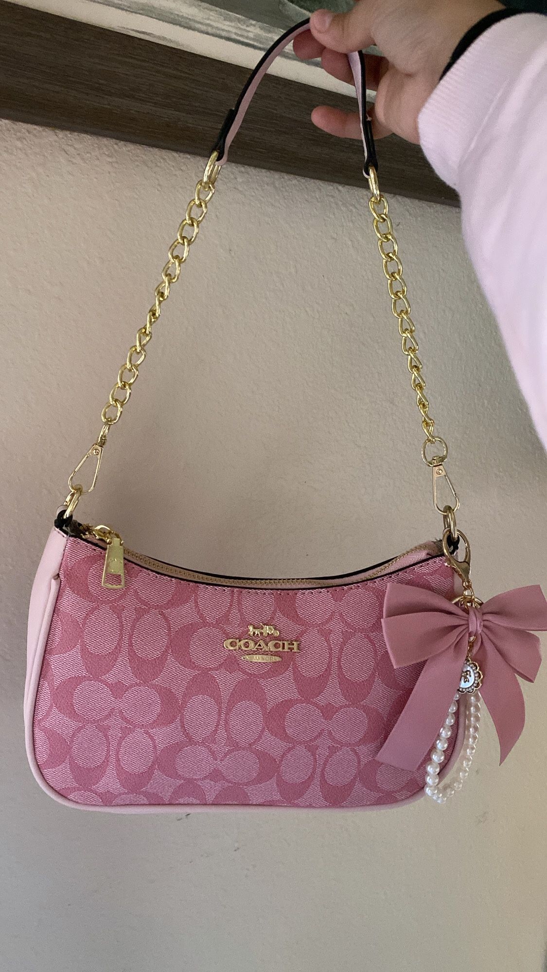 Pink Coach Purse