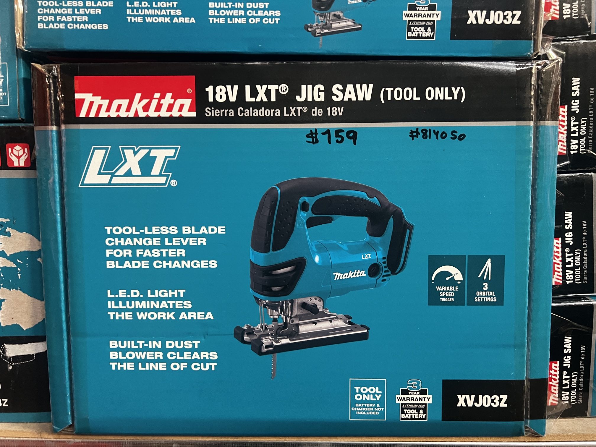 Makita 18v Lxt Jig Saw Tool Only