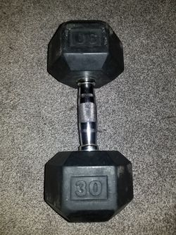 30 lb dumbbell weight