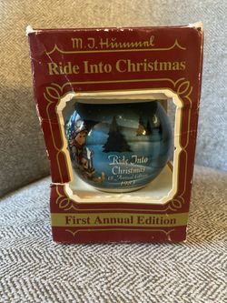 Vintage Christmas Ornament (1983) 1st Annual Edition for Goebel M.J. Hummel.