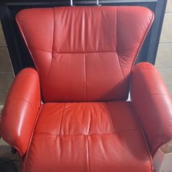 Recliner Chair Swivel Leather 