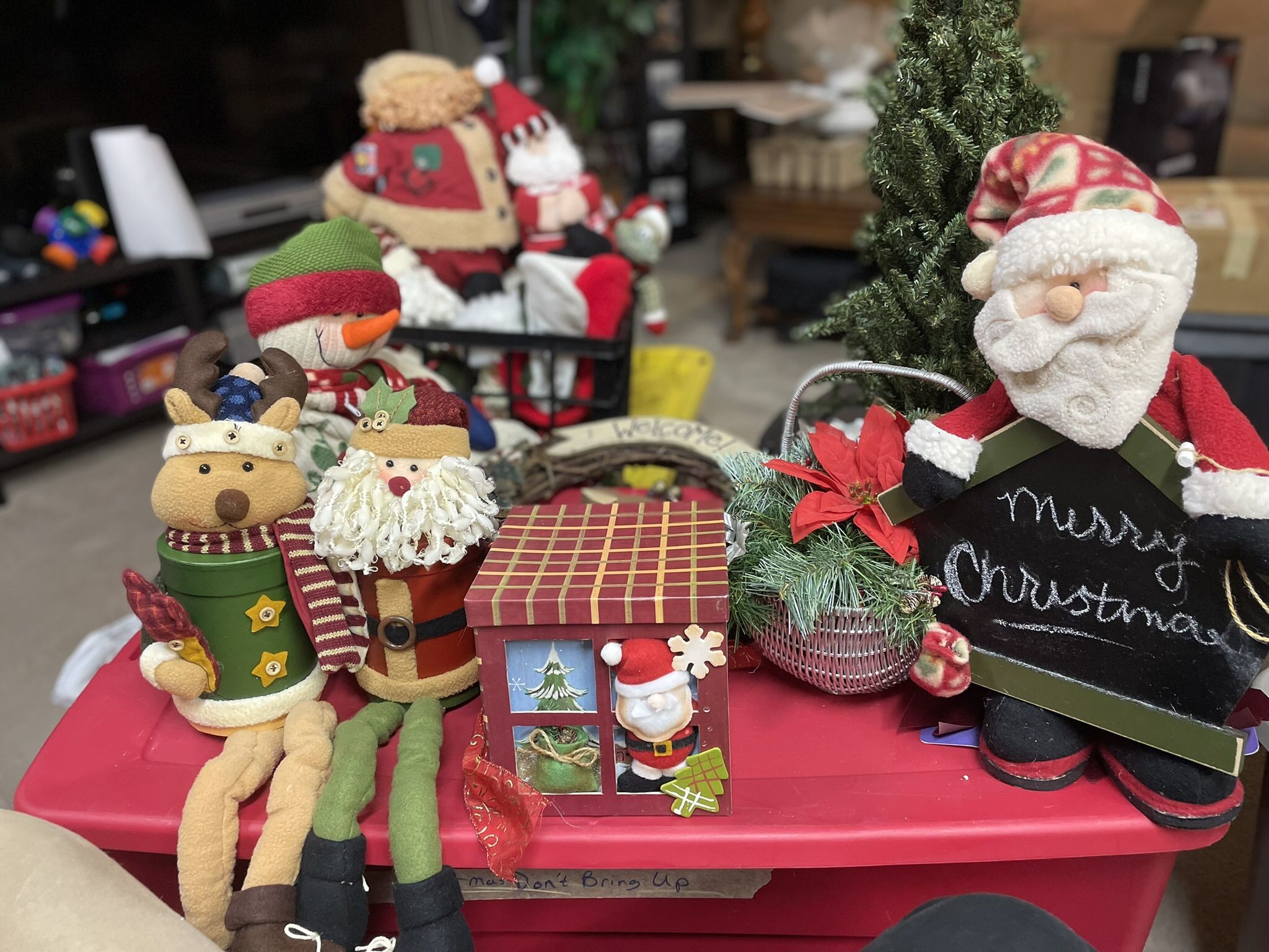 Large Bundle of Christmas Decor