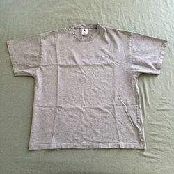 Nike Solo Swoosh Heavyweight Cotton T- Shirt Gray