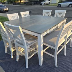 High Pub Style Formal Dinning Table 