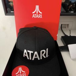 ATARI Black Speaker Cap AT6-001 Bluetooth Enabled Atari hat Brand New With Tags