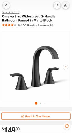 Kohler Cursiva Bathroom Faucet (2)