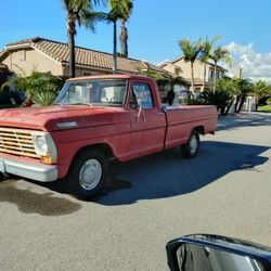 FORD  ....1967. F100 ..."BUMPSIDE"   SALE OR TRADE