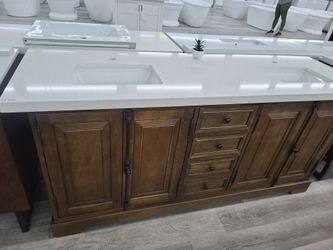 Bathroom Vanity 74"