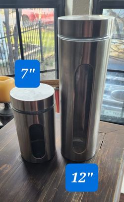 Stainless Steel Canister Set