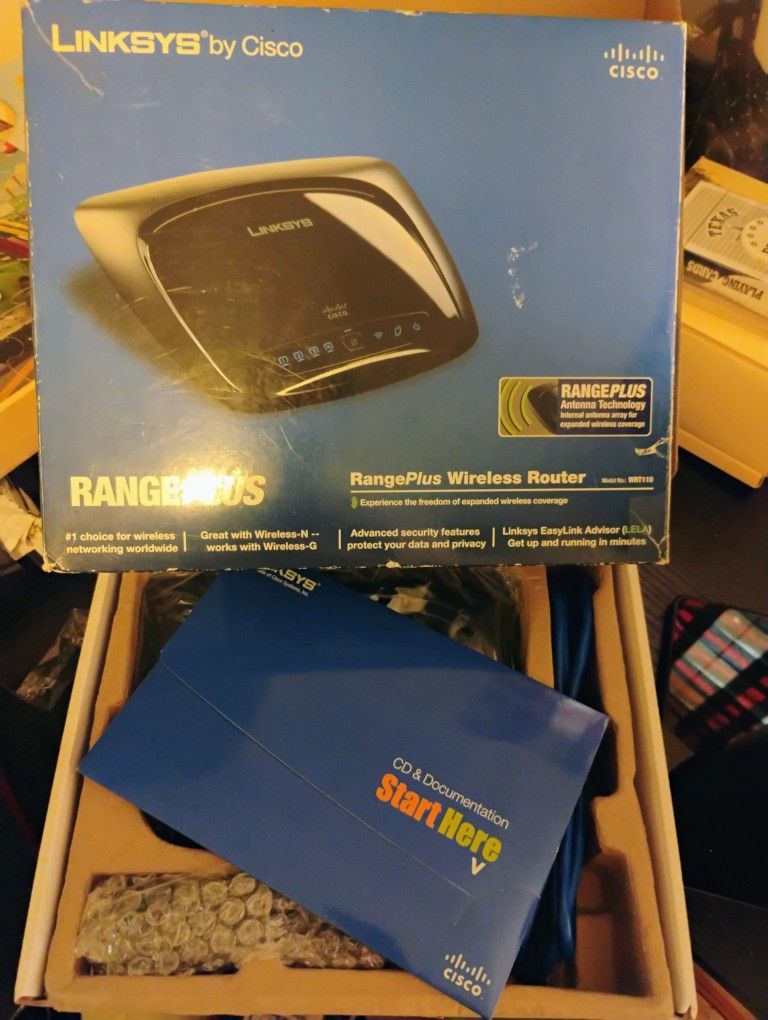 Linksys By Cisco Range Plus Wireless Router