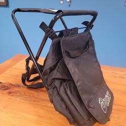 ASICS Portable Backpack Folding Chair - Seat Stool Fishing Sports