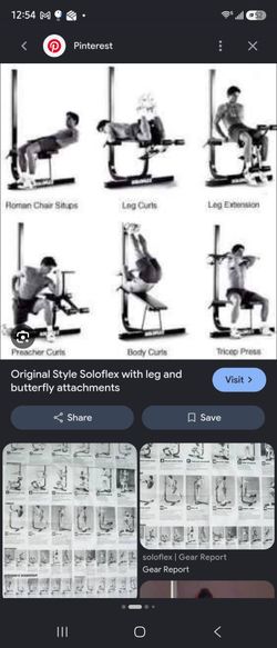 Original SOLOFLEX Complete HOME workout  set