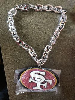 49ers necklace