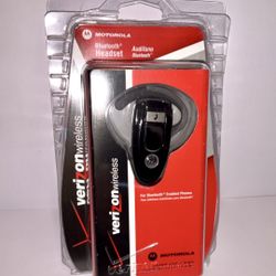 Motorola Bluetooth Headset Verizon Wireless MBT500HS1 v1.1 1.2