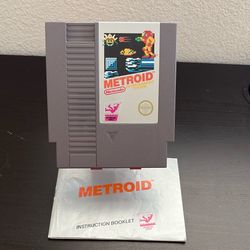 Original Nintendo Game Metroid (5 Screws)