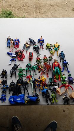 Superman superheroes figurines