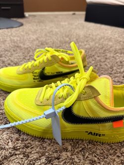 nike Air Force 1 low off white volt