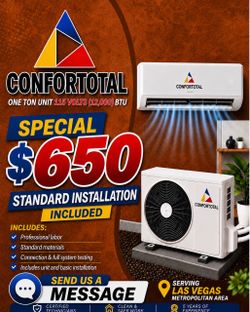 One ton mini split 115 volts