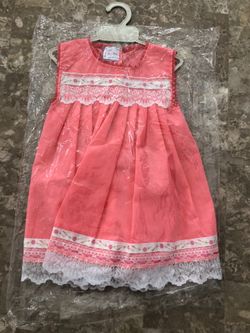 Girls dress size 9 -18month hechos a Mano / made by hand $13 each