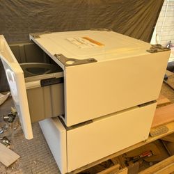 Washing machine/Dryer Pedestal Cabinets