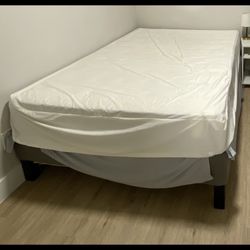 IKEA Mattress + Bed Frame Set – Clean & Comfortable