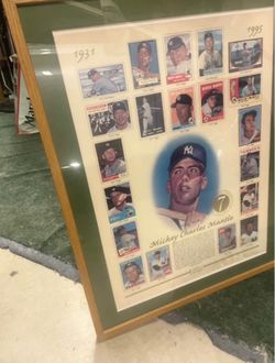 Mickey Mantle 52-69 Topps Cards