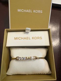 Michael Kors Gold-Tone Bangle Bracelet