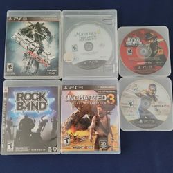 PS3/Playstation 3 Games ($4 each or all 6 for $20)
